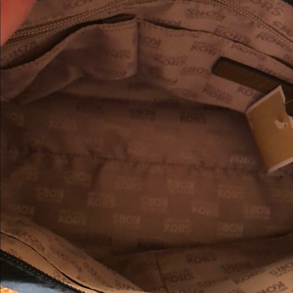 Michael Kors Purse with brown and gold accents - Picture 4 of 4